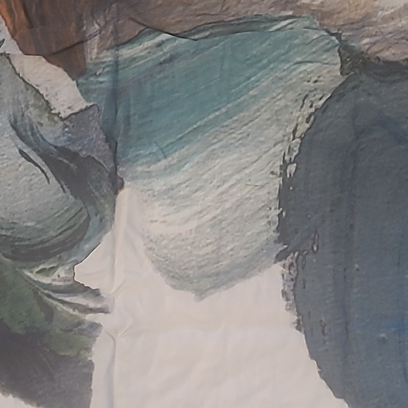 WEST ELM ARTISTS PALETTE BRUSHSTROKE PILLOW SHAM COVERS 1 STANDARD 1 KING - Picture 5 of 8